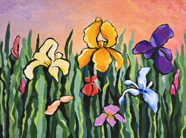 Irises / SOLD